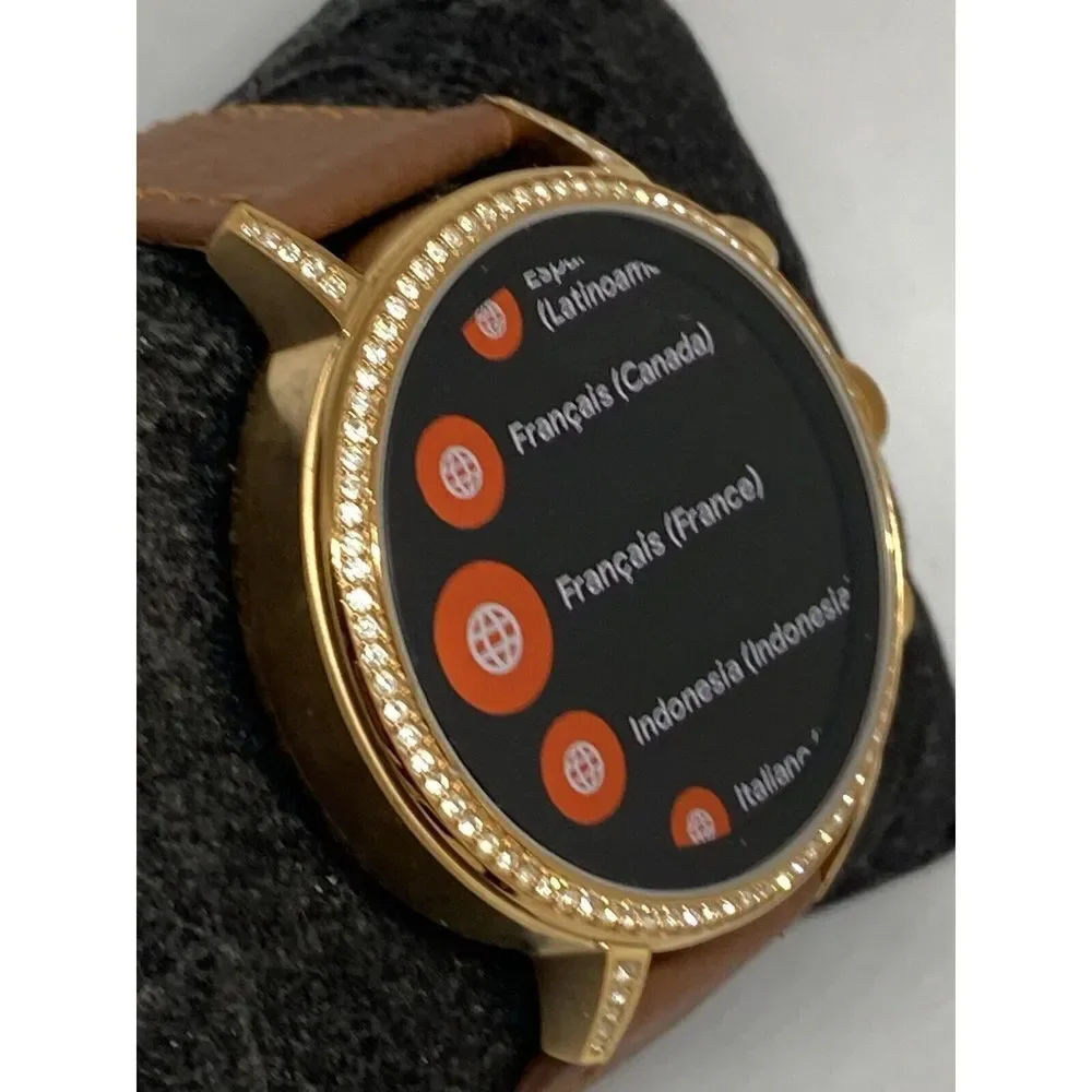 Fossil Gen 4 Authentic Digital Dial Smart Watch Custom Band FTW6015 LT299